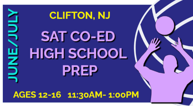 Picture of (6/22-7/20) SAT: HIGH SCHOOL PREP (CLIFTON 1130-1PM)