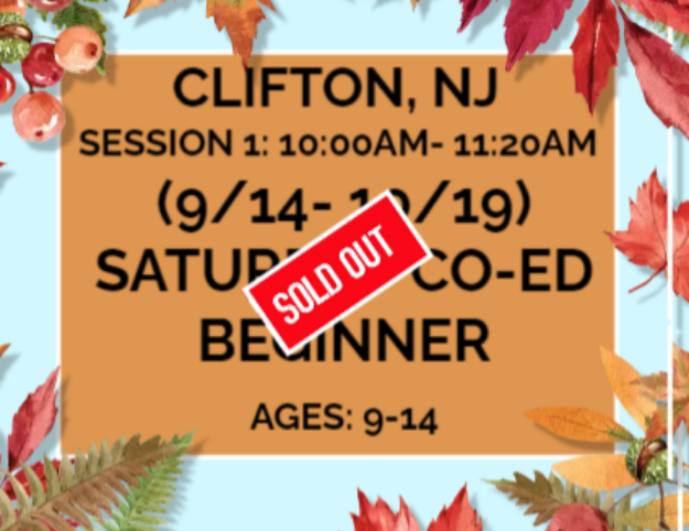 Picture of SOLD OUT: S1: (CLIFT) BEGINNER (9/14-10/19) 10AM- 11:20AM (APF)