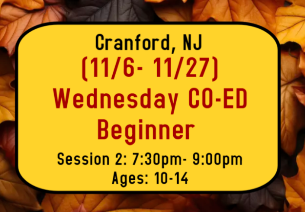 Picture of S2: (11/6-11/27) Wed Beginner (CRAN)