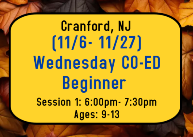 Picture of S1: (11/6-11/27) Wed Beginner (CRAN)