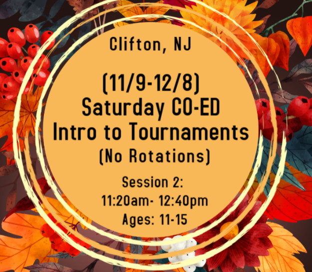 Picture of S2: (11/9-12/8) CLIFT INTRO TO TOURNAMENTS  (NO ROTATIONS)