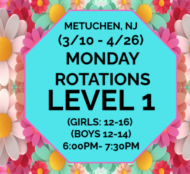 Picture of MON: (3/10-4/26) Rotations Level 1 (MET SPRING 2025)